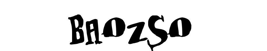 Bab Oonja Zzba Sso On Font Download Free