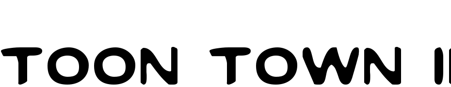 Toon Town Industrial Light Font Download Free