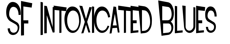 SF Intoxicated Blues Font Download Free