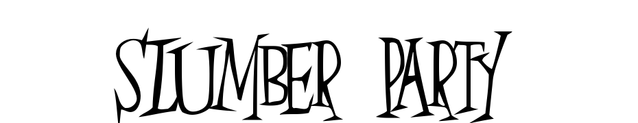 Slumber Party Font Download Free