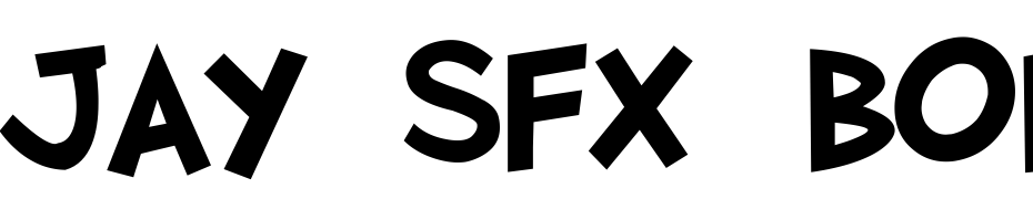Jay SFX Bold Font Download Free