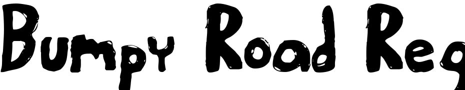 Bumpy Road Regular Font Download Free