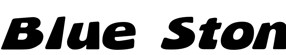 Blue Stone Font Download Free