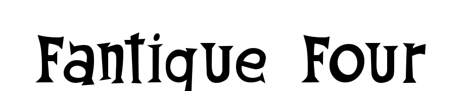 Fantique Four Font Download Free