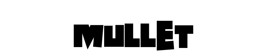 Mullet Font Download Free