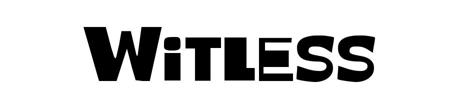 Witless Font Download Free