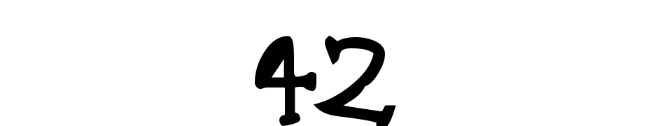 42 Font Download Free