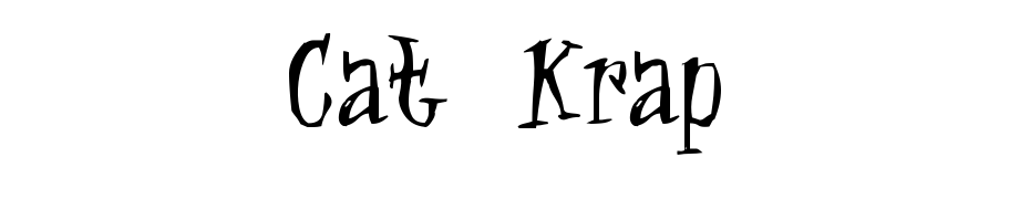 Cat Krap! Font Download Free