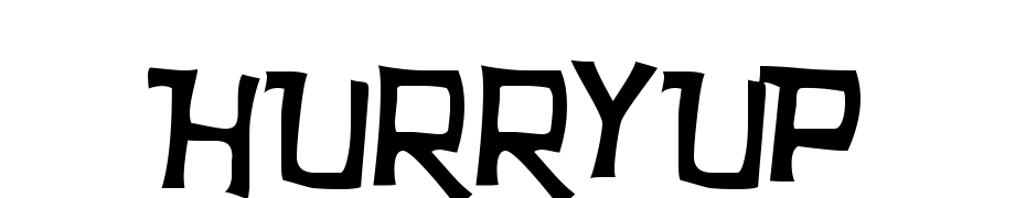 Hurry Up Font Download Free