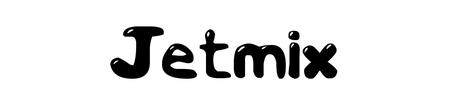 Jetmix Yazı tipi ücretsiz indir