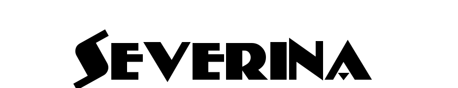 Severina cкачати шрифт безкоштовно