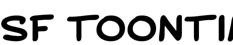 SF Toontime Extended Bold Font Download Free