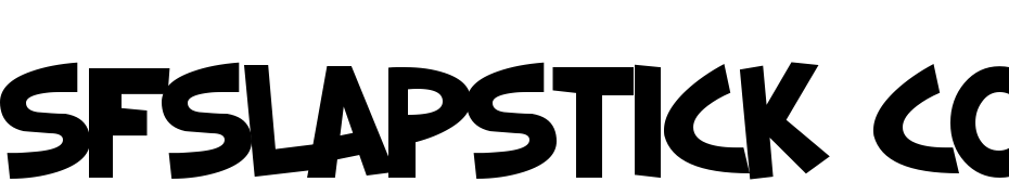 SF Slapstick Comic Bold Font Download Free