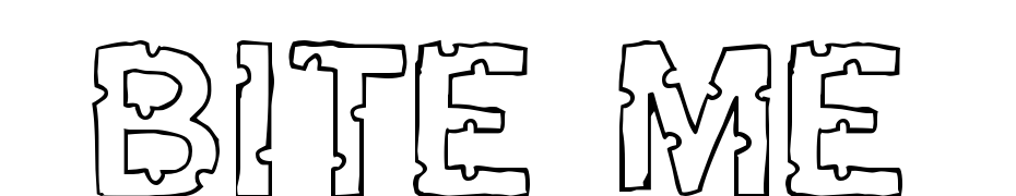 Bite Me Font Download Free