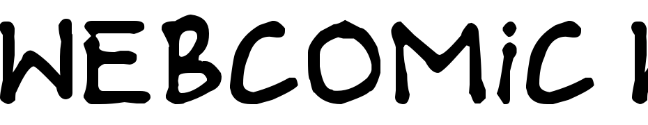 Webcomic Whore Font Download Free