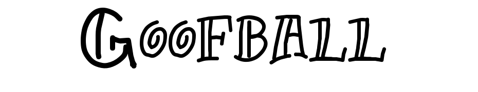 Goofball Font Download Free