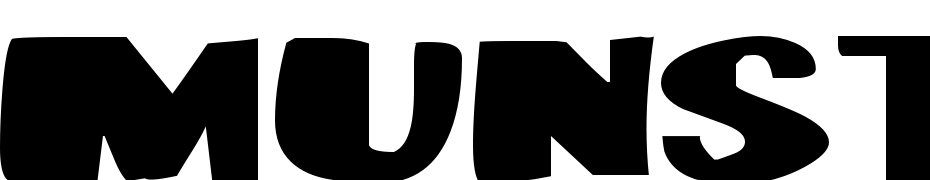 Munster Bash Yazı tipi ücretsiz indir