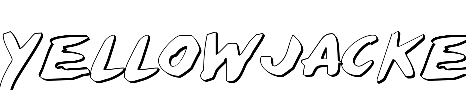 Yellowjacket Shadow Font Download Free