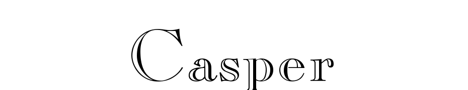Casper Font Download Free