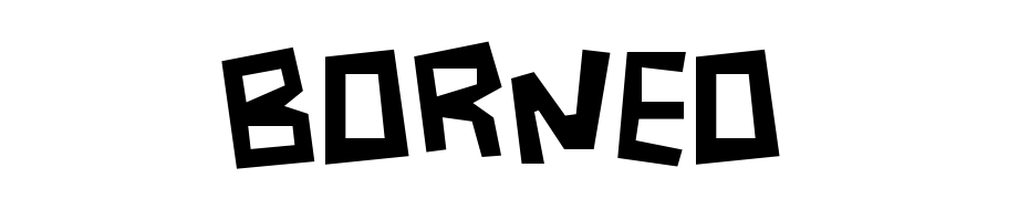Borneo Font Download Free