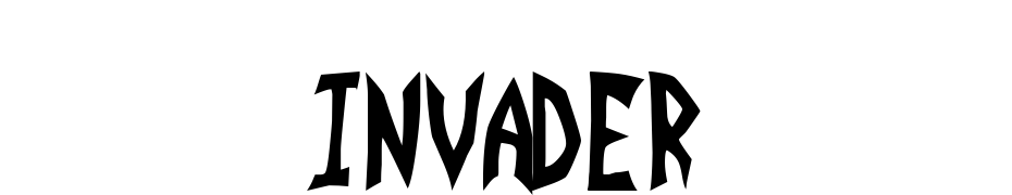 INVADER Font Download Free