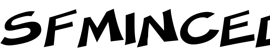 SF Minced Meat Extended Schrift Herunterladen Kostenlos