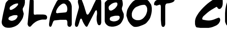 Blambot Custom Font Download Free