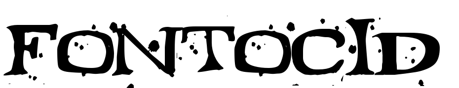 Fontocide Font Download Free