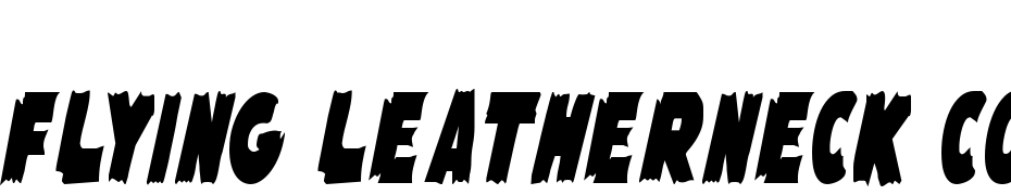 Flying Leatherneck Condensed Font Download Free