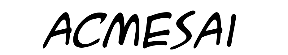 A.C.M.E. Secret Agent Italic Font Download Free