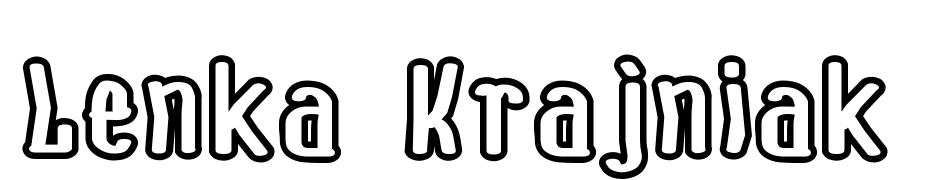 Lenka Krajniak Schrift Herunterladen Kostenlos