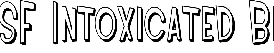 SF Intoxicated Blues Shaded Font Download Free