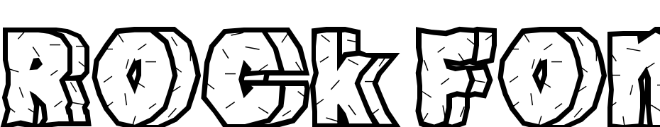 Rock Font Polices Telecharger
