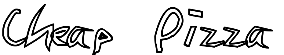 Cheap Pizza Font Download Free