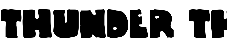 Thunder Thighs Fuente Descargar Gratis