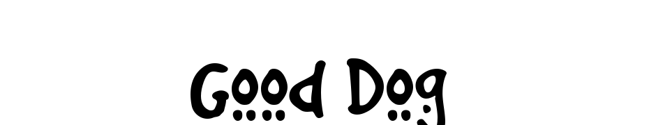 Good Dog Cool Yazı tipi ücretsiz indir