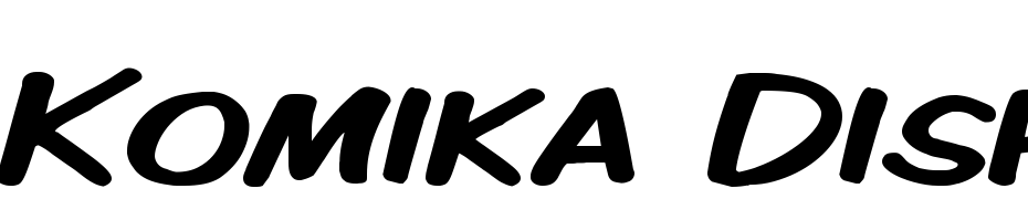 Komika Display Kaps Wide cкачати шрифт безкоштовно