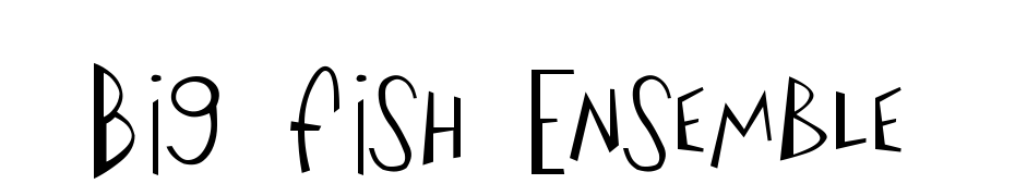 Big Fish Ensemble Polices Telecharger