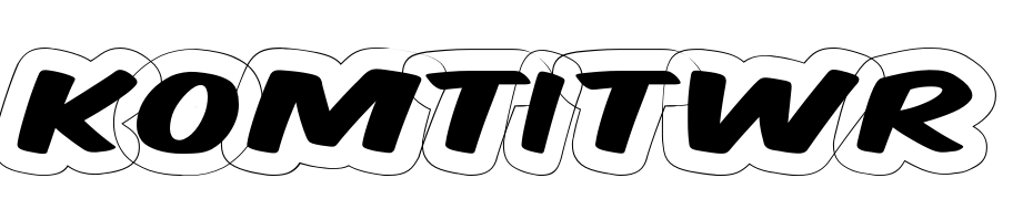 Komika Title  Wired Font Download Free