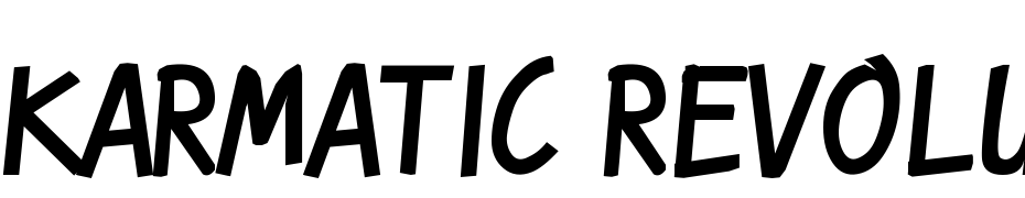 Karmatic Revolution Font Download Free