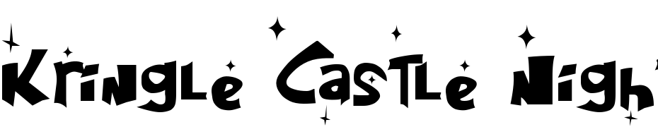 Kringle Castle Night Font Download Free