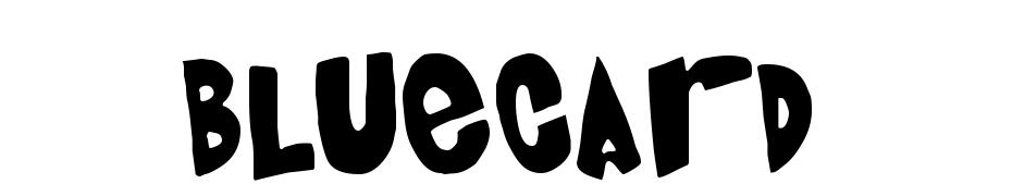 Blue Card Font Download Free
