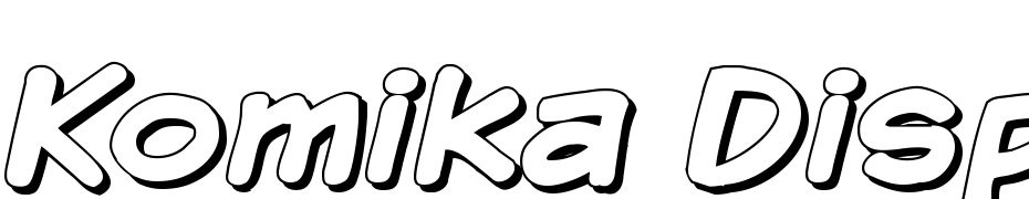 Komika Display  Shadow Font Download Free