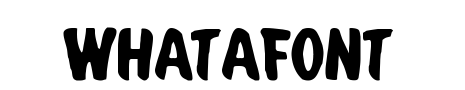 Whatafont Font Download Free