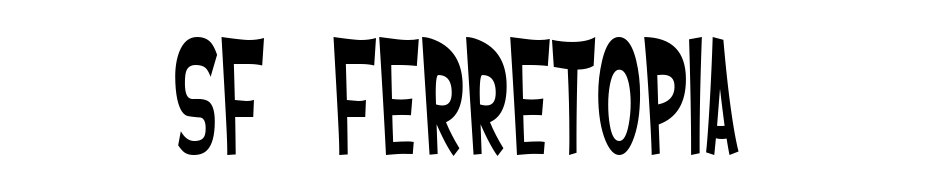 SF Ferretopia Font Download Free