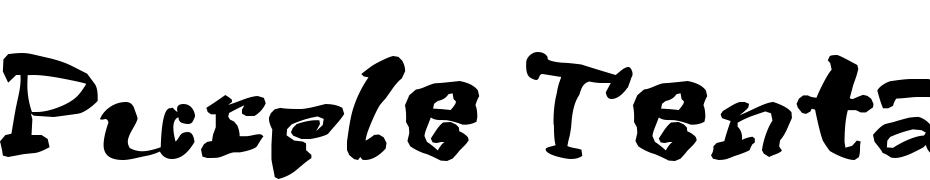Purple Tentacle PD cкачати шрифт безкоштовно