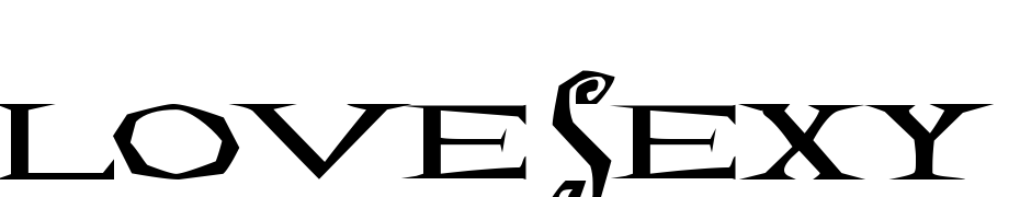 Lovesexy Font Download Free