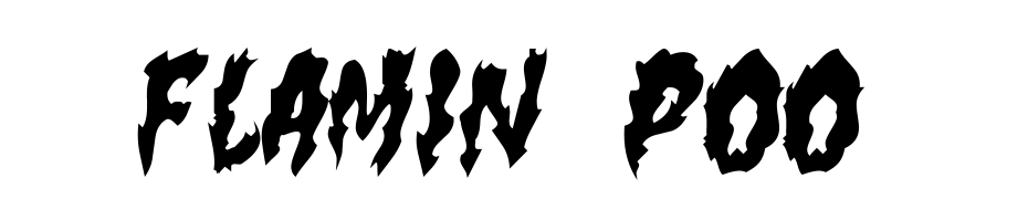 Flamin Poo Font Download Free
