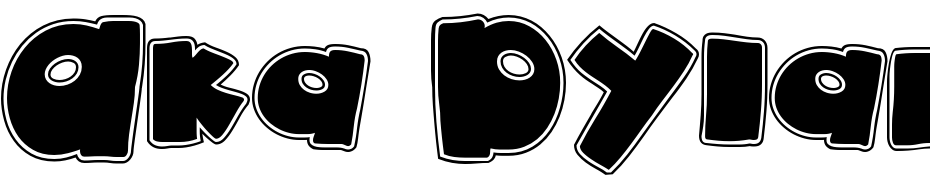 Aka Dylan Collage Font Download Free