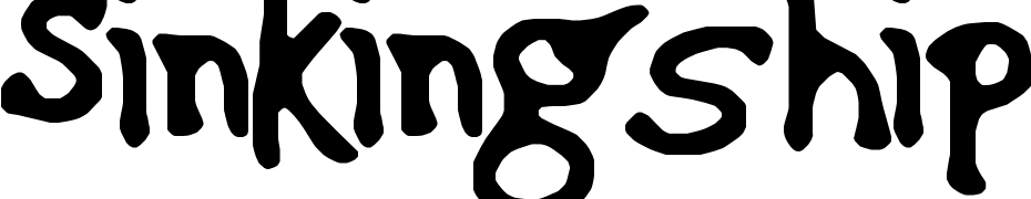 Sinking Ship Font Download Free